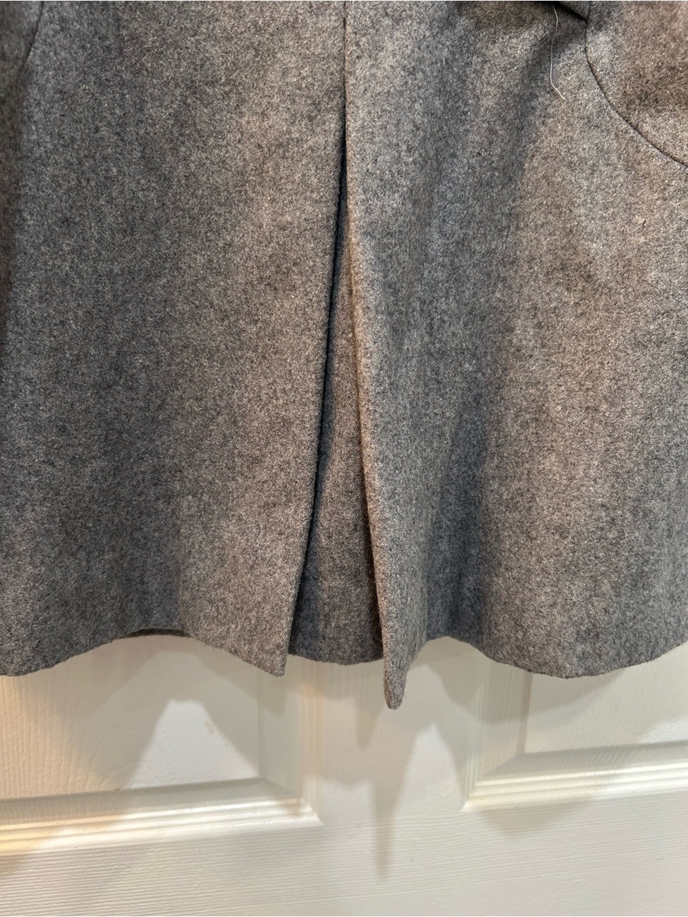 M. Julian Gray Double Breasted Women’s Pea Coat Size Large - Picture 9 of 11